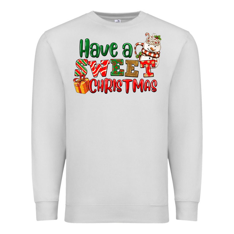 Have A Sweet Christmas Premium Sweatshirt by NancyCooperArtShop | Teevron