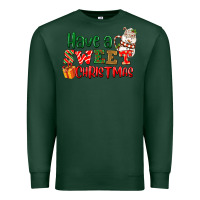 Sports Green Have a sweet Christmas Premium Sweatshirt - NancyCooperArtShop