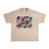 French Oak race day background Urban Heavy Tee - AdoDesignShop