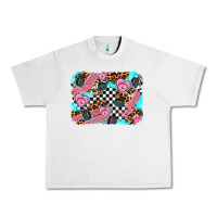 Lunar Rock race day background Urban Heavy Tee - AdoDesignShop