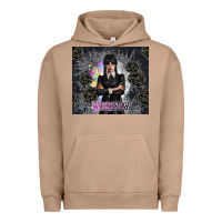 Pigment Burro gothic girl with black rose Urban Hoodie - TumblerDesignByShophia