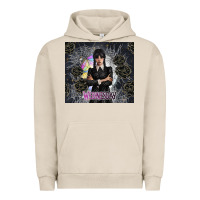 Pigment French Oak gothic girl with black rose Urban Hoodie - TumblerDesignByShophia