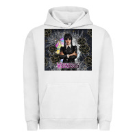Pigment Lunar Rock gothic girl with black rose Urban Hoodie - TumblerDesignByShophia