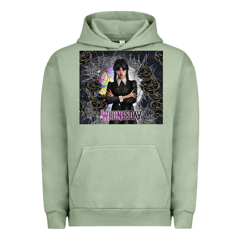 Gothic Girl With Black Rose Urban Hoodie by TumblerDesignByShophia | Teevron
