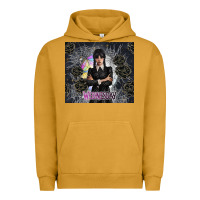 Pigment Peanut Butter gothic girl with black rose Urban Hoodie - TumblerDesignByShophia