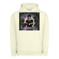 Pigment Pistachio gothic girl with black rose Urban Hoodie - TumblerDesignByShophia