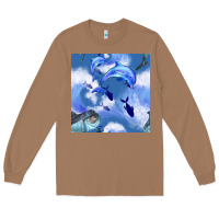 Toasted Coconut dolphins Long Sleeve Tee - BundleAndBundleShop