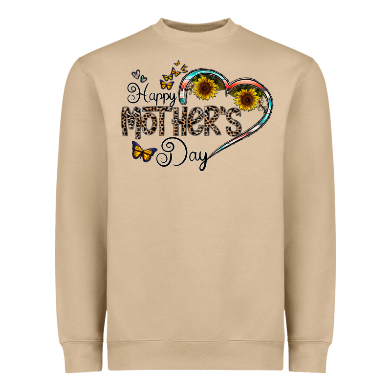 Happy Mother's Day Heavyweight Sweatshirt by CowhideDigitalArt | Teevron