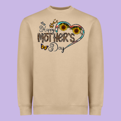Happy Mother's Day Heavyweight Sweatshirt Designed By Cowhidedigitalart