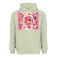 Matcha cafecito y chisme Heavyweight Hoodie - MaliasSmallBusiness