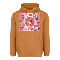 Meerkat cafecito y chisme Heavyweight Hoodie - MaliasSmallBusiness