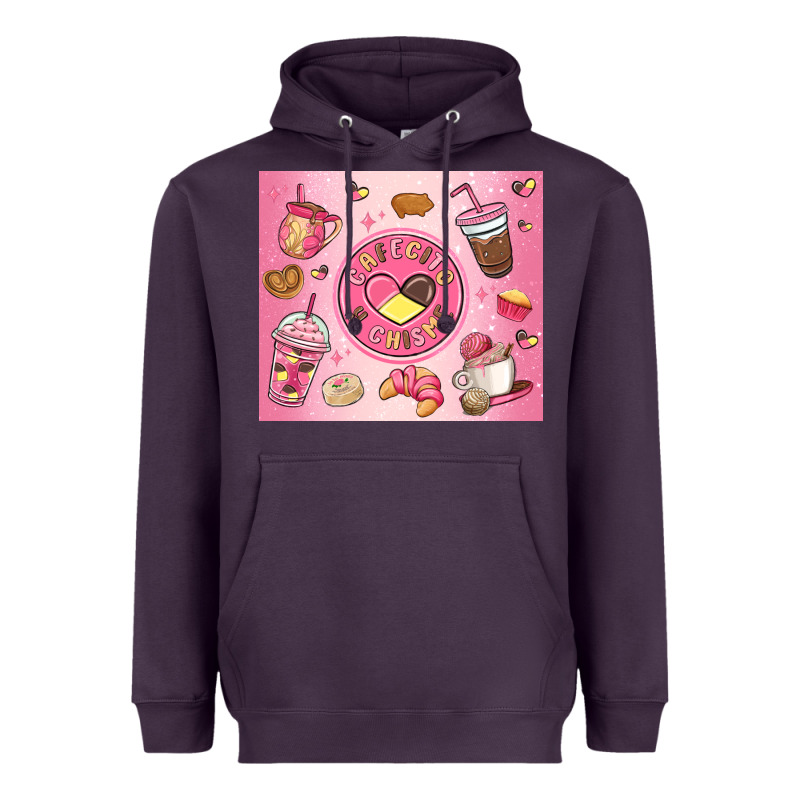 Cafecito Y Chisme Heavyweight Hoodie by MaliasSmallBusiness | Teevron