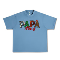 Pebble Blue papa claus Urban Heavy Tee - BarkalooDesign