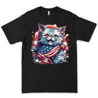 Black cat7 Premium Tee - Unal Design