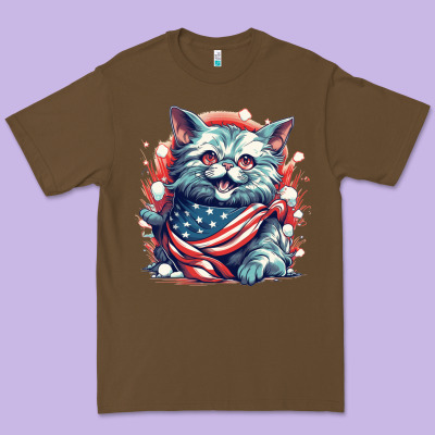 Cat7 Premium Tee Designed By Unal Design
