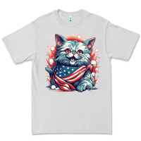 Dove Grey cat7 Premium Tee - Unal Design