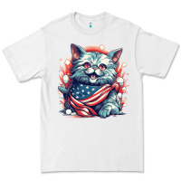 White cat7 Premium Tee - Unal Design