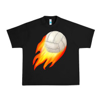 Black volleyball Urban Heavy Tee - JahusDesignShop