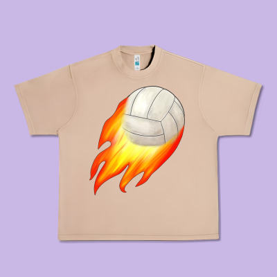 Volleyball Urban Heavy Tee Designed By Jahusdesignshop