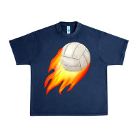 Navy volleyball Urban Heavy Tee - JahusDesignShop