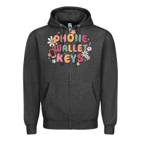 Charcoal Heather phone wallet keys Zipper Hoodie - MaliasSmallBusiness