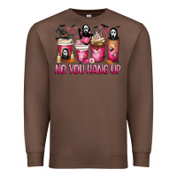Chestnut No you hang up coffee cups Premium Sweatshirt - MaliasSmallBusiness