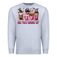 Heather Grey No you hang up coffee cups Premium Sweatshirt - MaliasSmallBusiness