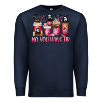 Navy No you hang up coffee cups Premium Sweatshirt - MaliasSmallBusiness