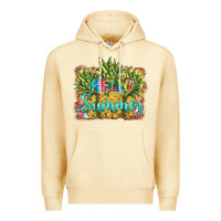 Pina Colada hello summer pineapple Premium Hoodie - BarkalooDesign