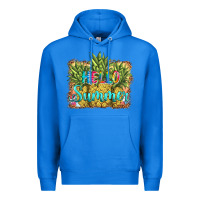 True Royal hello summer pineapple Premium Hoodie - BarkalooDesign