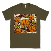 Army Green basketball Classic Tee - JahusDesignShop