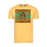 Vintage Mustard free spirit Vintage Tee - HRA Design Shop