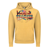 Vintage Mustard American Teacher 4th of July Vintage Hoodie - CowGirlArtShop