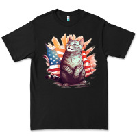 Black cat8 Premium Tee - Unal Design