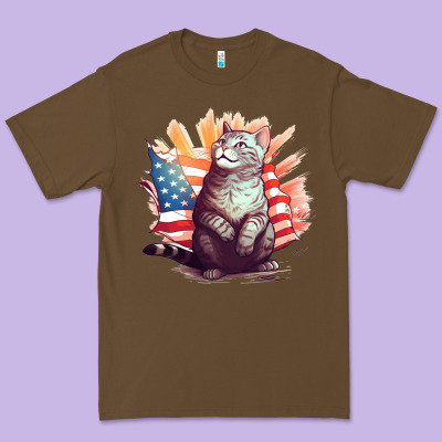 Cat8 Premium Tee Designed By Unal Design