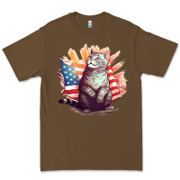 Cacao cat8 Premium Tee - Unal Design