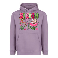 Lavender sleigh all day Heavyweight Hoodie - MaliasSmallBusiness