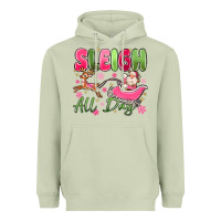 Matcha sleigh all day Heavyweight Hoodie - MaliasSmallBusiness