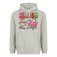Moon Dust sleigh all day Heavyweight Hoodie - MaliasSmallBusiness