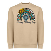 Mushroom happy mother's day rainbow Heavyweight Sweatshirt - CowhideDigitalArt