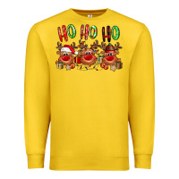 Lemon Ho ho ho Reindeer Premium Sweatshirt - NancyCooperArtShop