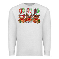 Ho Ho Ho Reindeer Premium Sweatshirt | Teevron
