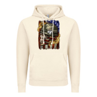 Vintage Artic Army skull 4th of july Vintage Hoodie - CowGirlArtShop