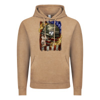 Vintage Coffee Army skull 4th of july Vintage Hoodie - CowGirlArtShop