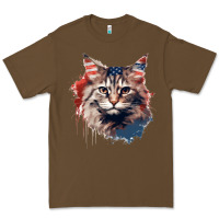 Cacao cat9 Premium Tee - Unal Design