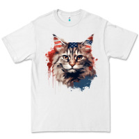 White cat9 Premium Tee - Unal Design