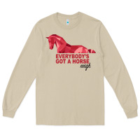 Mushroom Everybody's Got A Horse Neigh Long Sleeve Tee - Bettercallsaul