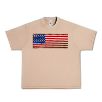 Burro usa flag Urban Heavy Tee - JahusDesignShop