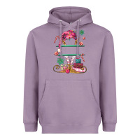 Lavender pink elf costom name and preview Heavyweight Hoodie - MaliasSmallBusiness