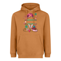 Meerkat pink elf costom name and preview Heavyweight Hoodie - MaliasSmallBusiness